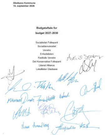 Budgetaftale er på plads